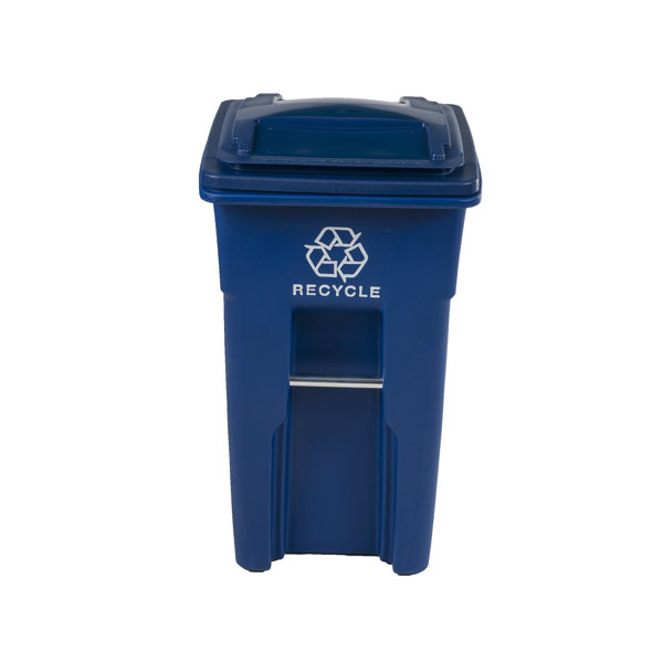Toter Heavy Duty Plastic Curbside Trash & Recycling Bin & Reviews Wayfair